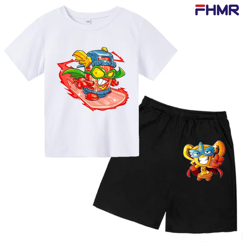 

Boys And Girls Super Zings Clothes New Harajuku Style Classic Superzings Game 3d Printing T-Shirt T-Shirt Kids Baby Clothing2021