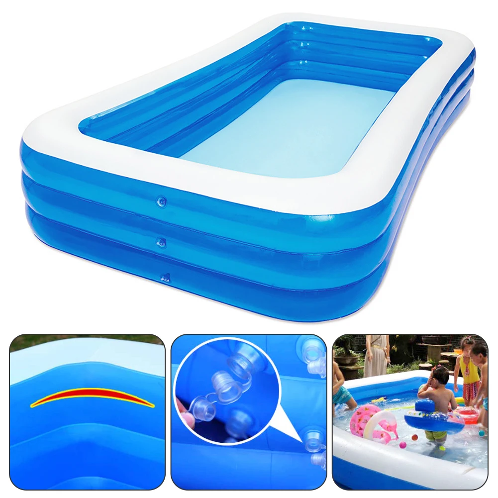 

1.3m 3-storey Inflatable Swimming Pool Portable Outdoor Swimming Pool For Kids Indoor Inflatable Swimming Pool