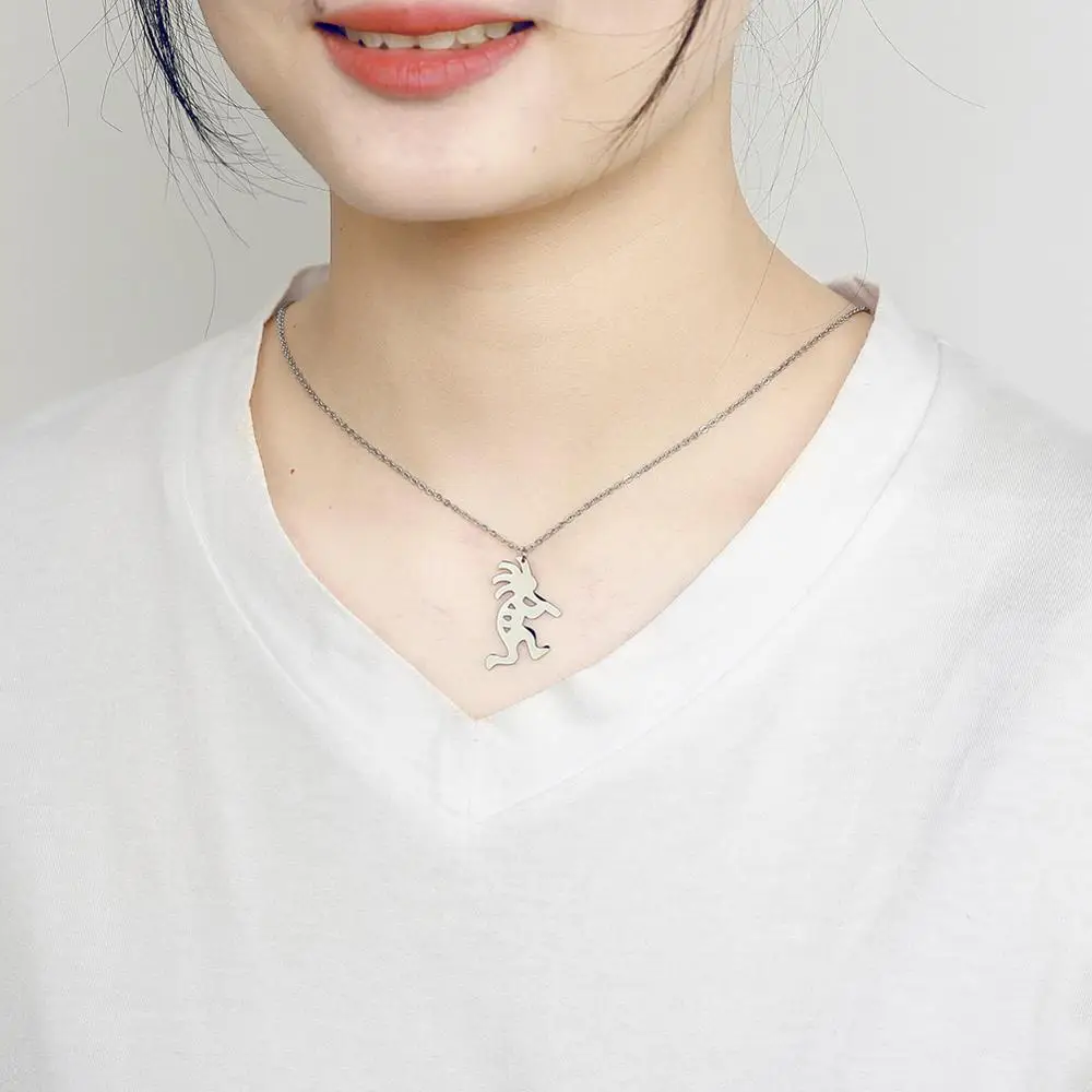 Моя форма африканские маски племенное ожерелье из нержавеющей стали