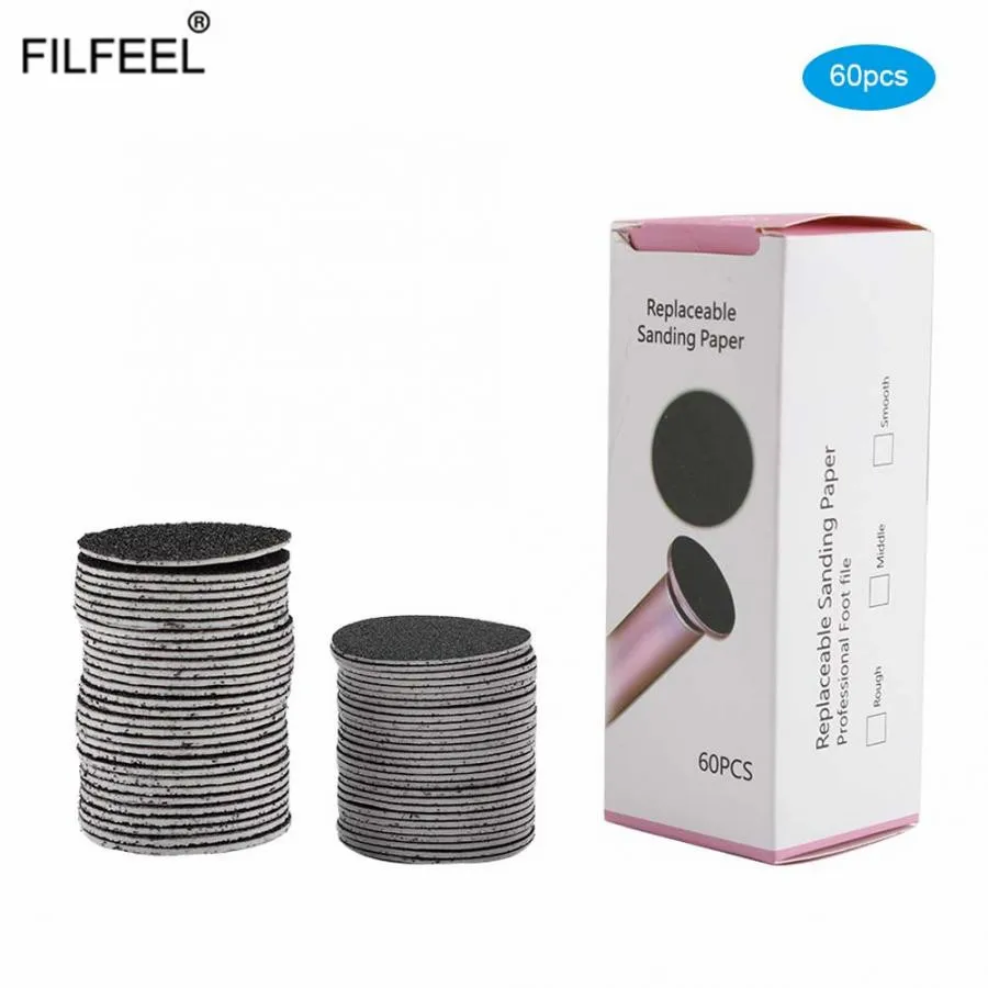 60 шт одноразовые стопы шлифовальный Бумага диски Pad для электрическая