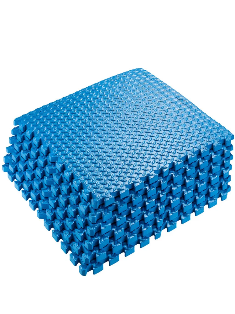 

Puzzle Exercise Interlocking Yoga Mat-Blue