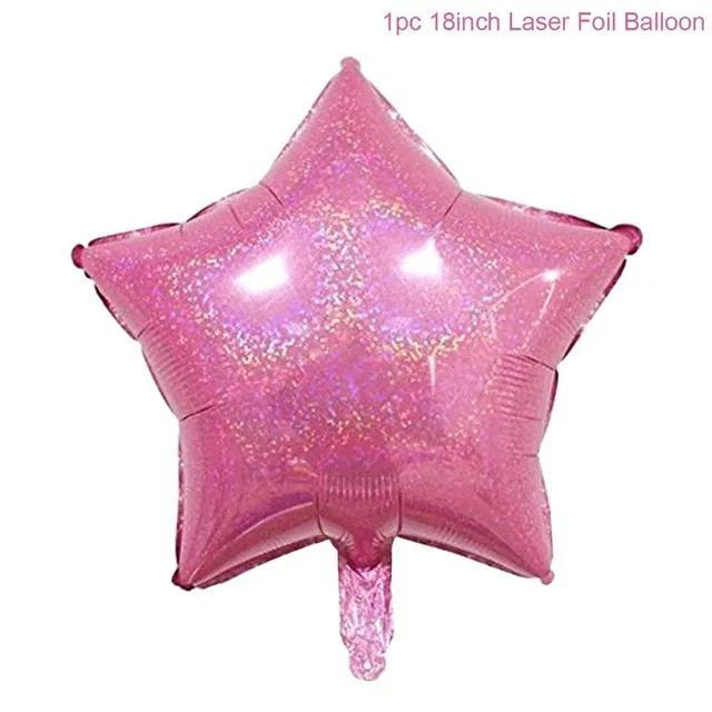 18 inch pentagram aluminum foil balloon wedding room decoration birthday party decorations kids five-pointed star balloons | Дом и сад
