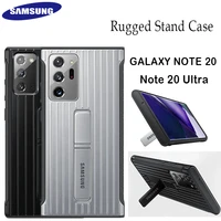 original samsung galaxy note 20 ultra 5g rugged protective cover standing case shockproof for note 20 5g ef rn985 with holder