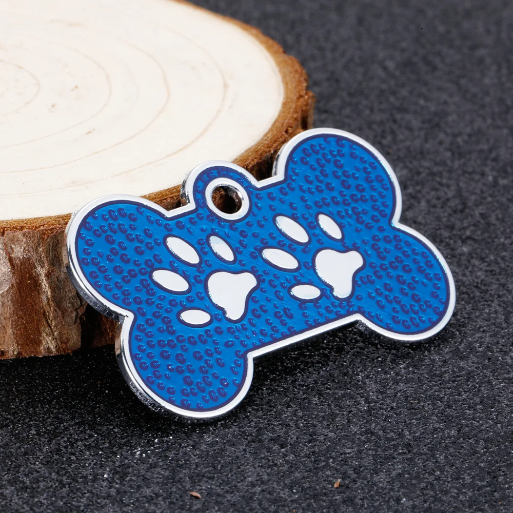 Персонализированные идентификационные бирки для питомцев с гравировкой