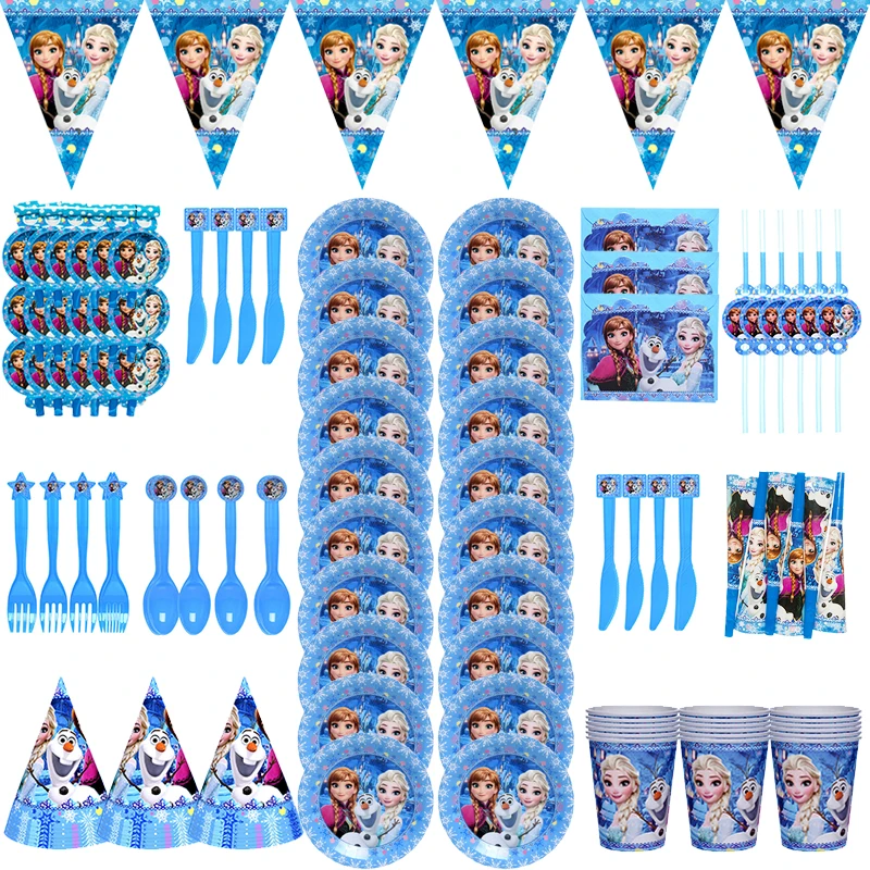 

Набор одноразовой посуды Disney «Холодное сердце»