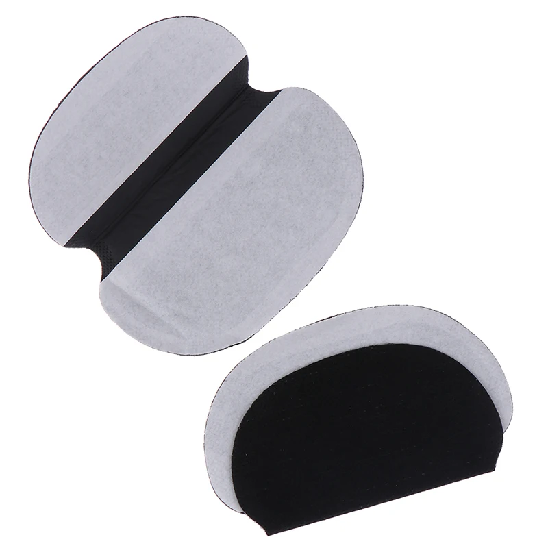 

10Pcs Deodorant Armpit Absorbent Pad Disposable Underarm Shirt Antiperspirant Protection From Sweat Pads Black Color
