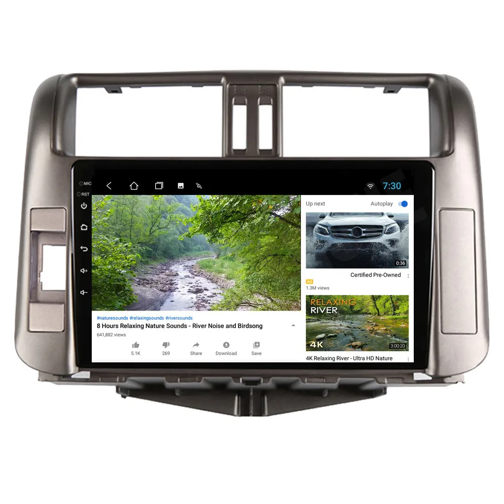 For Toyota Prado 150 2010 2011 2012 2013 Android 10 Car Radio Stereo GPS Navigation Navi Media Multimedia System PhoneLink | Автомобили и