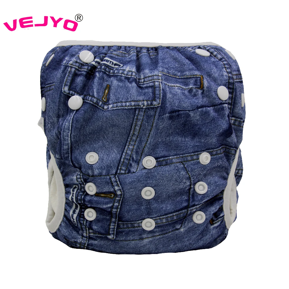 Моющийся детский купальный подгузник многоразовый плавательный бассейн брюки