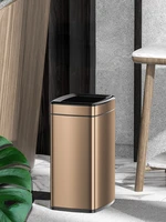 stainless steel luxury trash can large europe standing bedroom trash bin modern rangement cuisine kitchen storage bd50wb