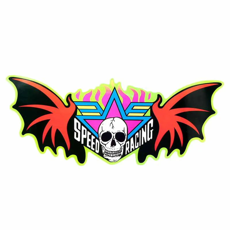 Стикер со скелетом летучая мышь крыльчатый шрам аксессуары Стайлинг автомобиля