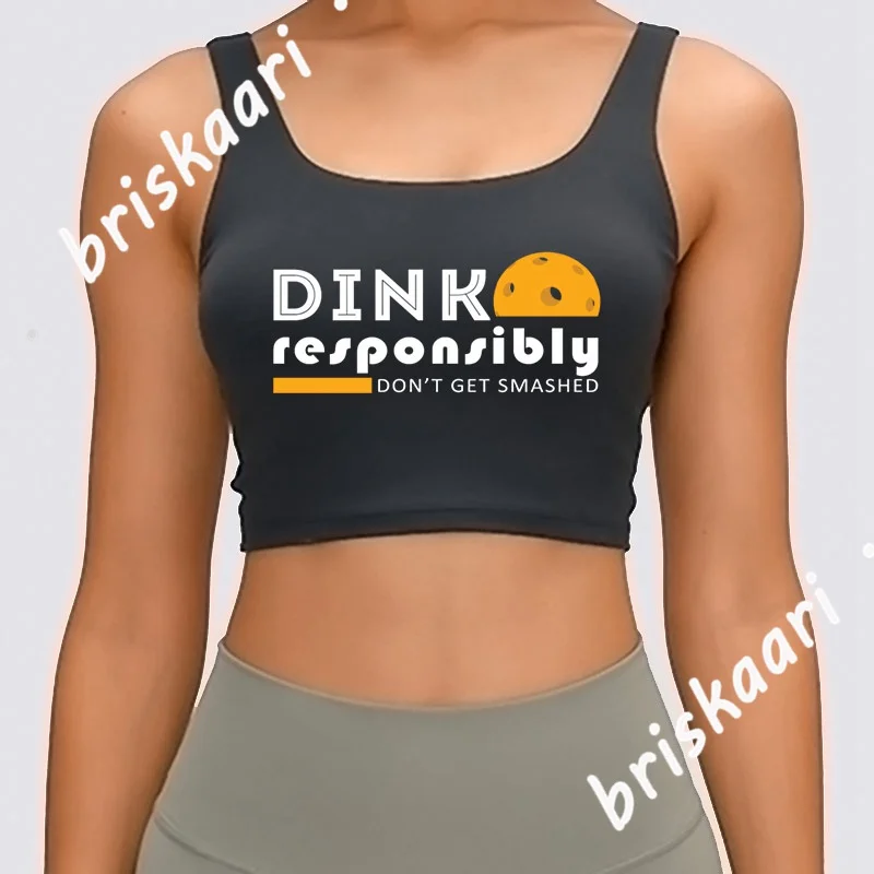 

Pickleball Tank Top Tops Tee Crazy Female Ladies Summer Style S-XXL Original Graphic Vest