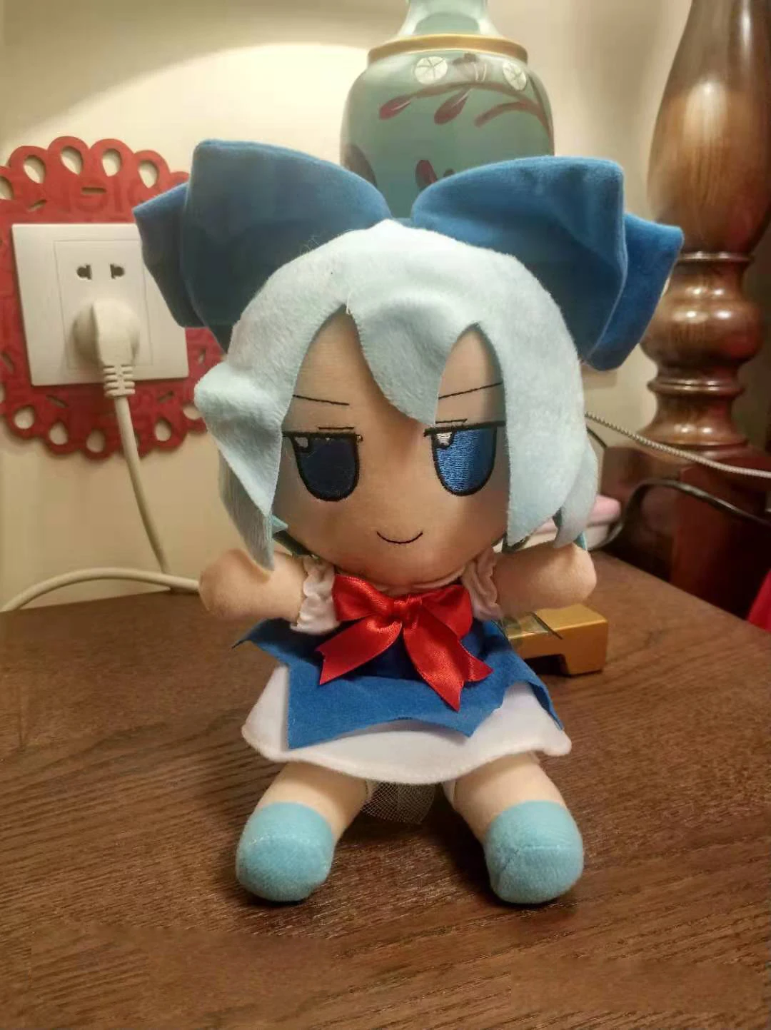 Милая плюшевая кукла для косплея из Аниме TouHou Project Cirno Kochiya Sanae Fumo Cosplay мягкая