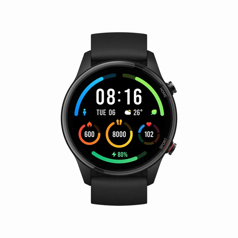 Цветные Смарт часы Xiaomi Mi цветные спортивные NFC AMOLED GPS фитнес трекер