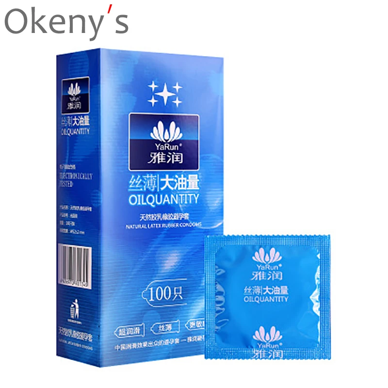 Презервативы с большим маслом ультратонкие презервативы задержкой 100 шт.