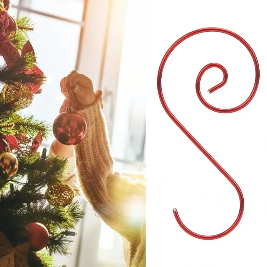 60 шт. металлические крючки s образной формы для украшения рождественской елки