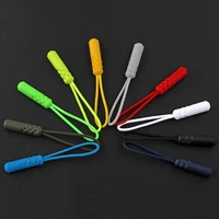 10pcs zipper pull puller end fit zipper rope buckle travel bag suitcase clothes tent backpack accessorie