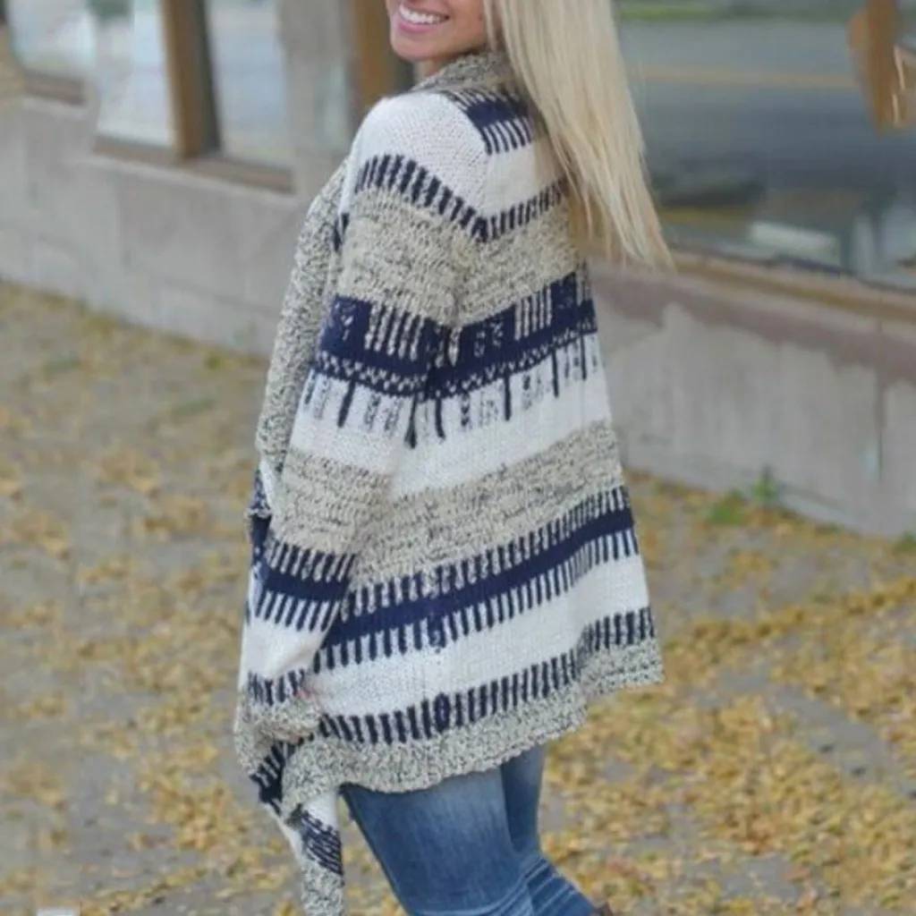 Свободный свитер с длинным рукавом на лето и осень женский кардиган Menina длинный