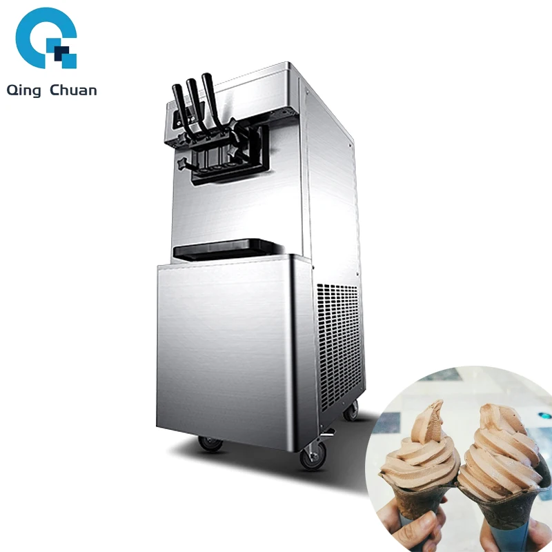 

Коммерческая машина для производства мягкого мороженого, быстрый охлаждающий компрессор Panasonic 220 В 2200 Вт, цена