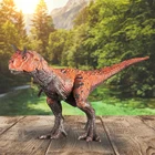 9-дюймовые фигурки Carnotaurus Статуэтка динозавра из ПВХ для Северной Америки, коллекция 14586 года, игрушки-фиджеты для раннего обучения и обучения, декор для офиса и дома, новинка