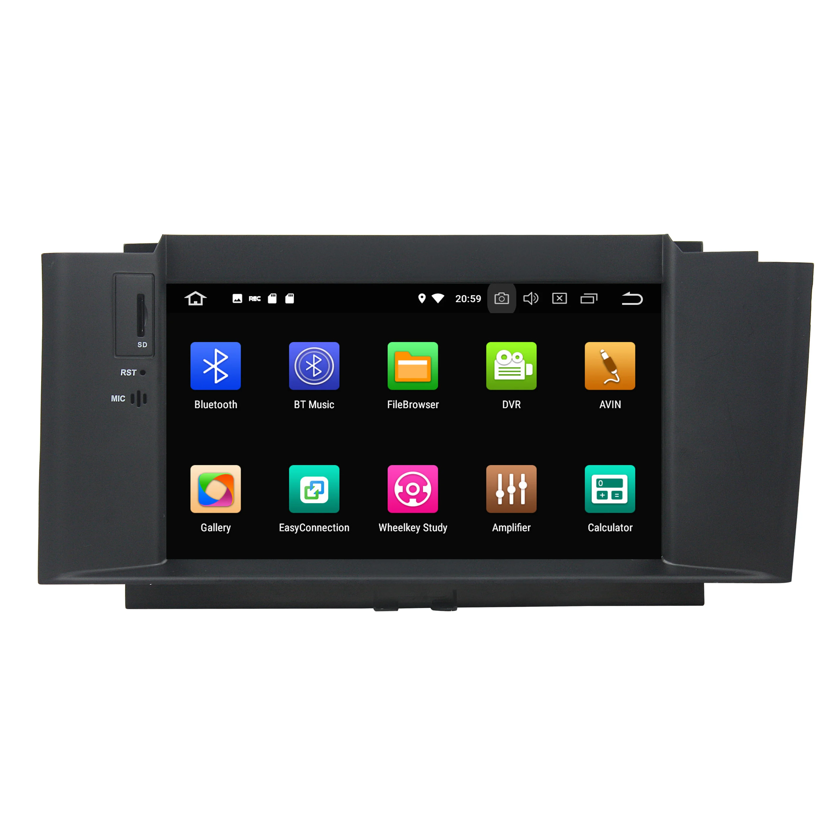 Автомагнитола PX6 7 дюймов Android 9 0 для CITROEN C4 2012-2014 4 + 64 ГБ 1024*600 | Автомобили и