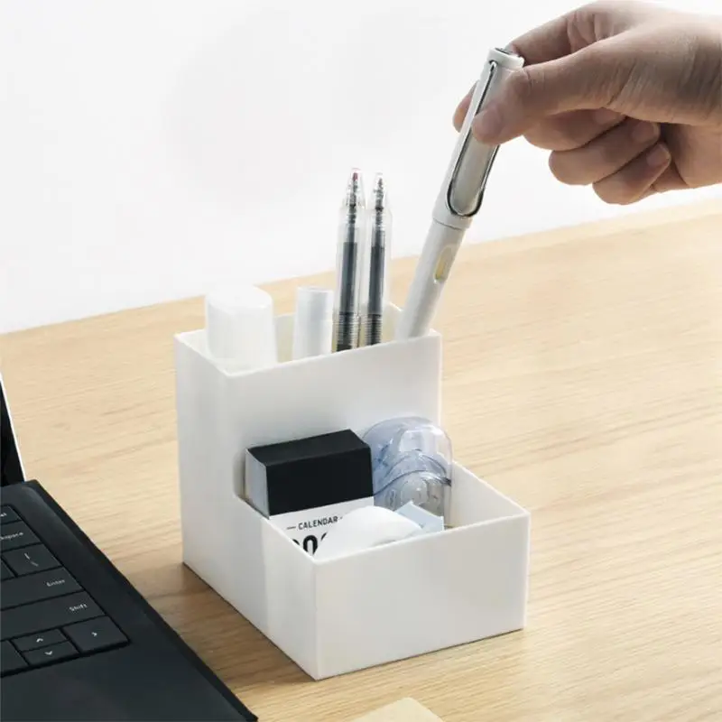 Сетчатая красная настольная коробка для хранения комод косметики