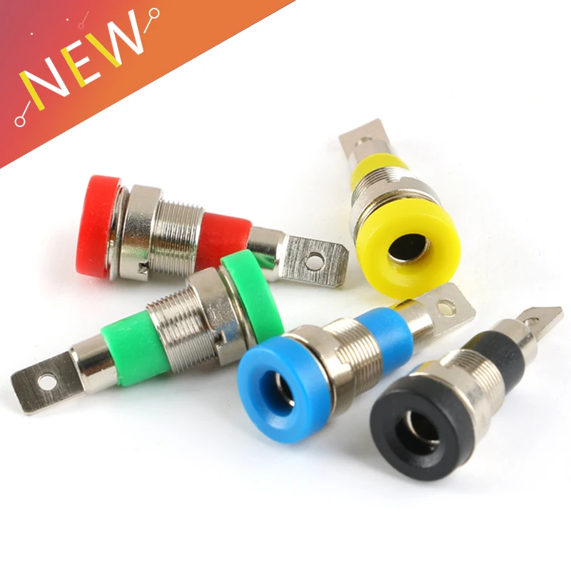 2 шт. 4 мм штыревой разъем типа банан|Соединители| |