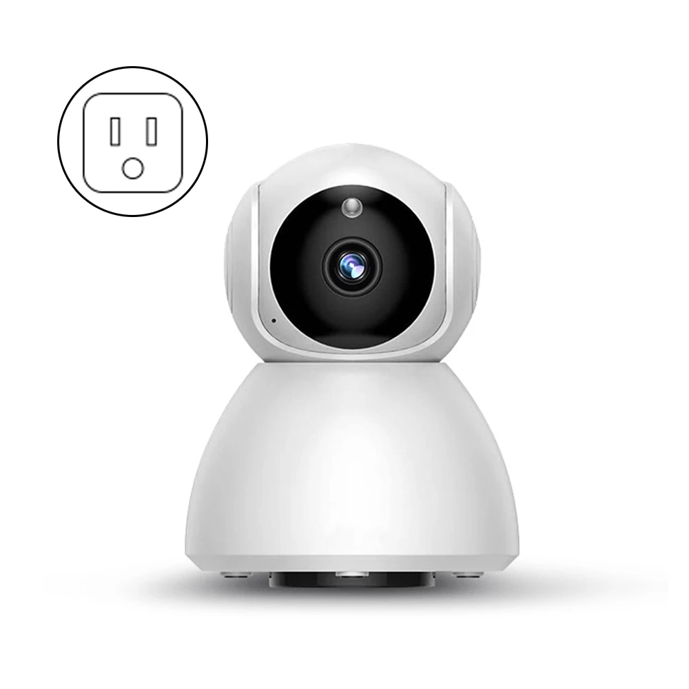 HD 720P Home Security IP Camera Two Way Audio Wireless Mini 200W/100W Night Vision CCTV WiFi Baby Monitor | Обустройство дома