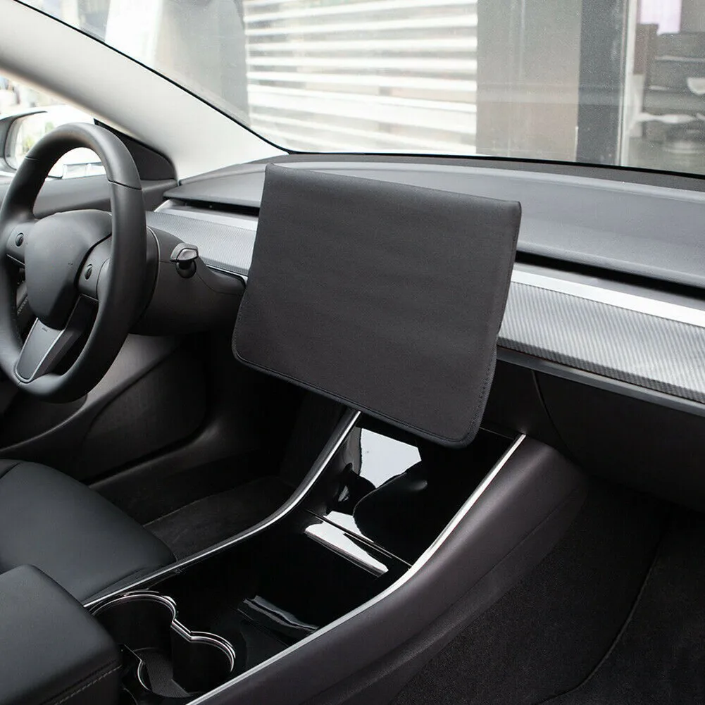 

For Tesla Model 3 2017-2021 Model Sunshade Screen Protector Screen Central Control Screen Heat Insulation And Waterproof Cover