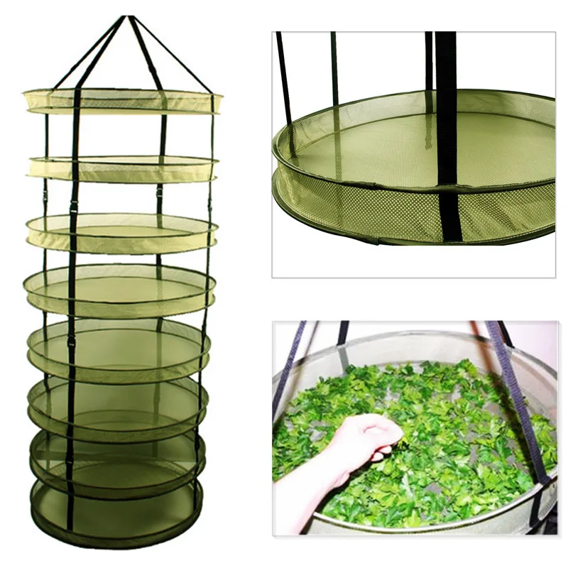 Экологичная дышащая нейлоновая сетка 8 слойная подвесная сушилка для овощей