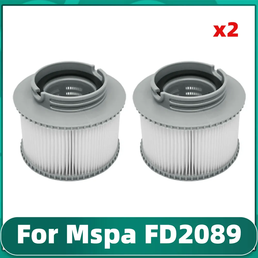 Mspa FD2089 Hot Tub for All Models Spa Swimming Pool Spare Parts Accessories Filter Cartridge and Base Pack Replacement children swimming pool spa hot tub filters cartridge 45 square replacement pww50 6ch 940ch series superior spas miami spaform