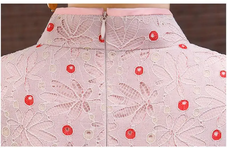 Вечерние, вьетнамские, aodai, Китайская традиционная одежда для женщин, qipao, короткий рукав, кружевное, китайское, восточное платье, современное, cheongsam