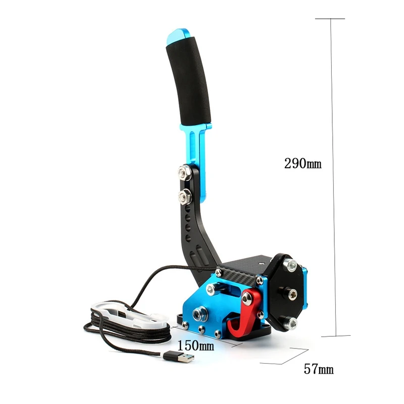 Новая тормозная система Logitech 14 бит датчик холла Usb Sim карта для ручного тормоза