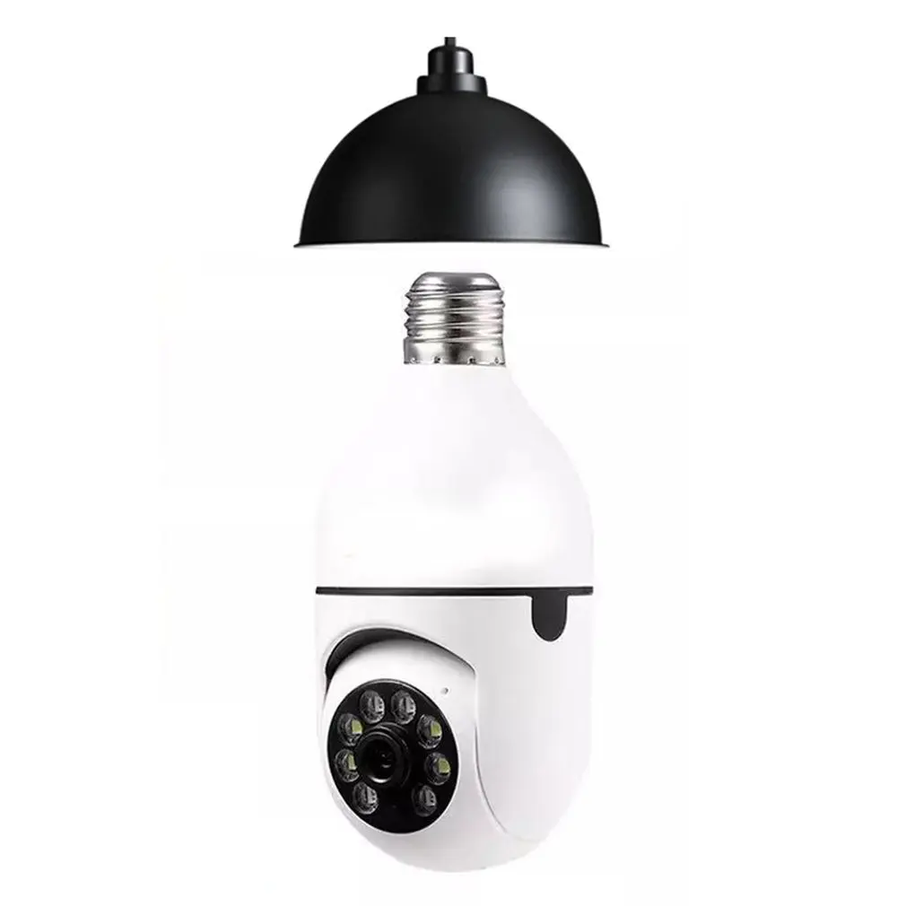 

HD Smart IP Camera E27 Wireless WiFi Connection Remote Viewing Security Surveillance Camera App View