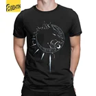 Мужские Оригинальные футболки из чистого хлопка Futhark Runes, одежда, забавная футболка с коротким рукавом и круглым вырезом, женские футболки