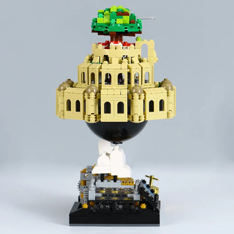 1179 шт. креативные игрушки городской замок в небесном замке модель Laputa с