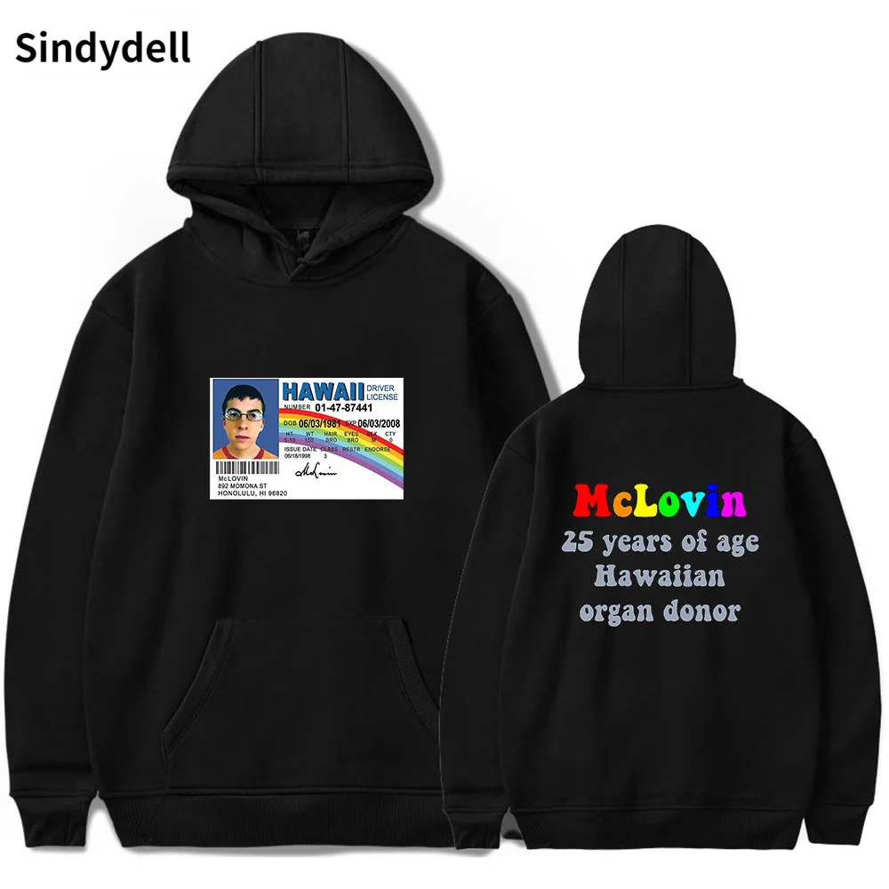 

2021 Sindydell Mclovin Katoen полиэстер толстовка Горячая Толстовка свободного покроя толстовки Харадзюку Wtreetwear режим толстовки Лидер продаж, топы