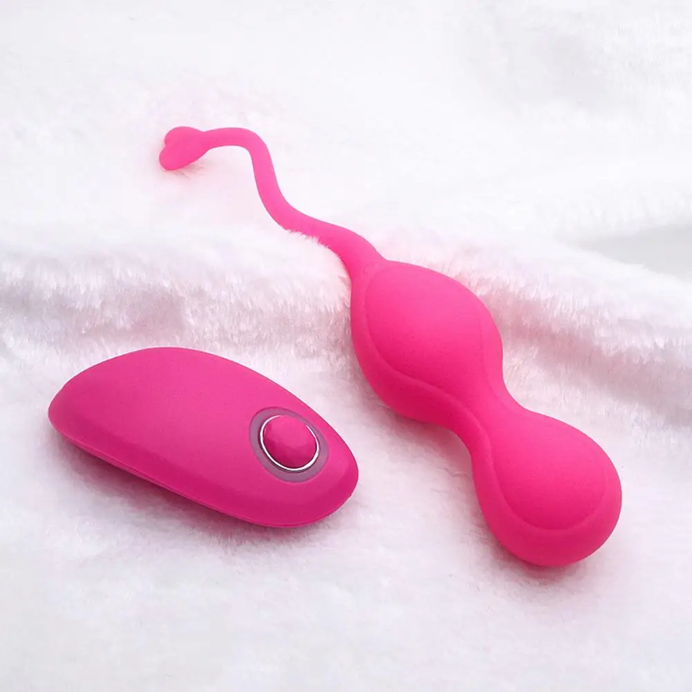 Беспроводной вибратор точки G аккумуляторная Вагина Кегель Бен Ва шарики