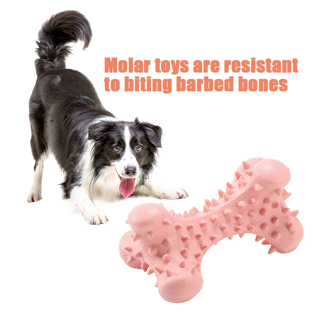Для чистки зубов собаки жевательные игрушки прочный собаке кость для щенка