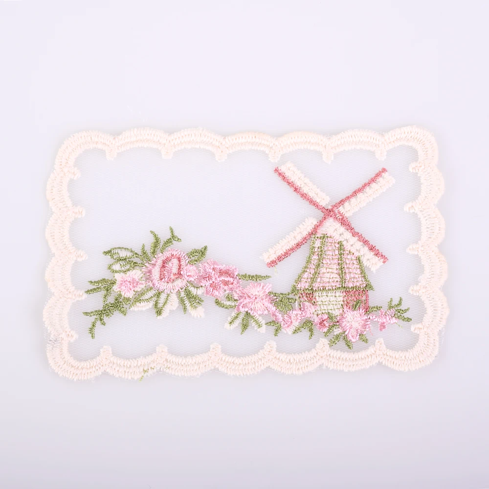 Cusack 3 шт. вышитая кружевная Аппликация отделка для костюмов домашний текстиль