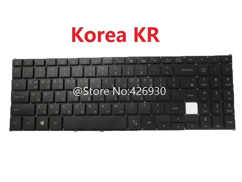 Клавиатура для ноутбука Samsung NP750XBV NT750XBV 750XBV Корея KR английский DOK-V6578A США с