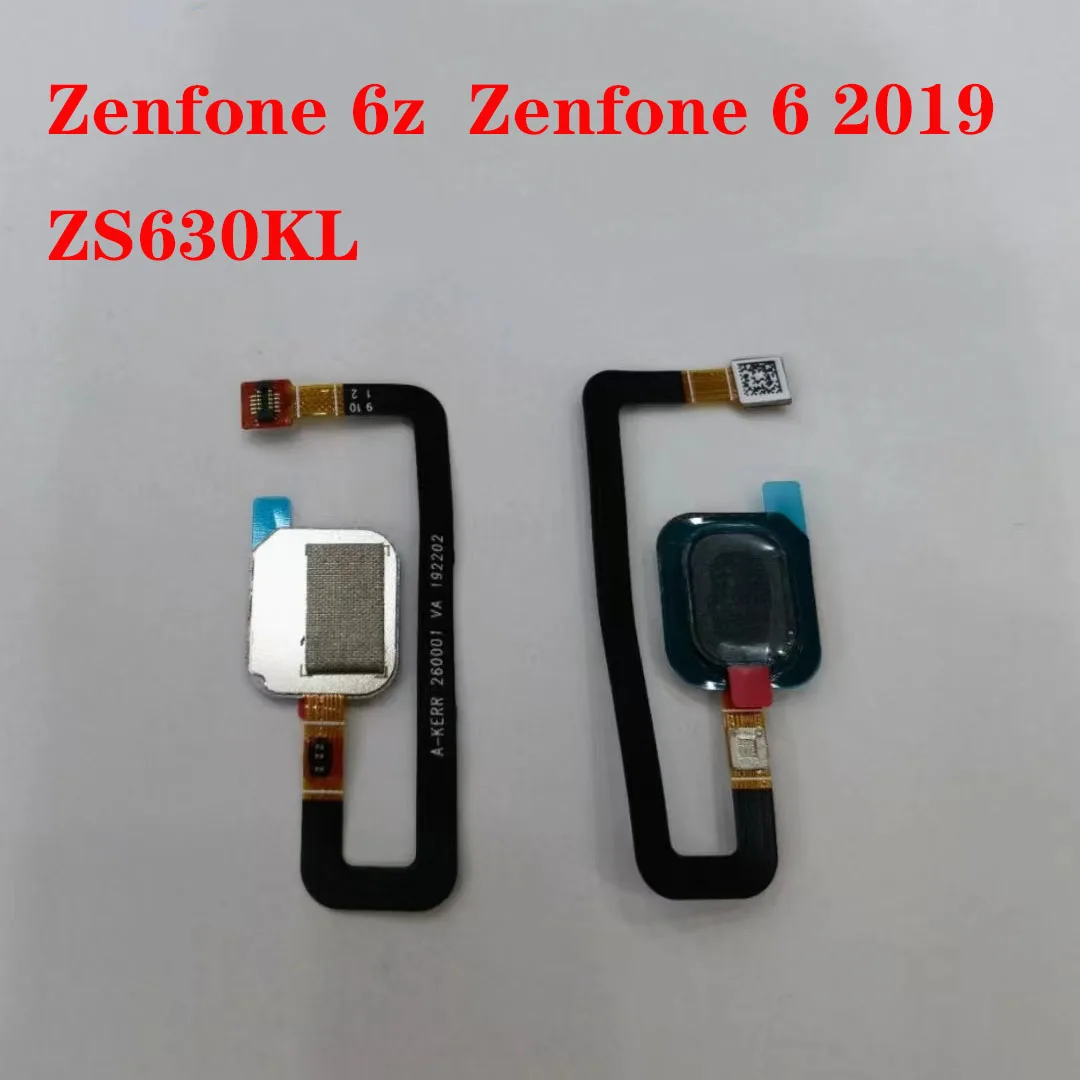 

For Asus Zenfone 6 2019 ZS630KL 6z Original touch ID Fingerprint Sensor scanner Home Return Key Menu Button Flex Cable