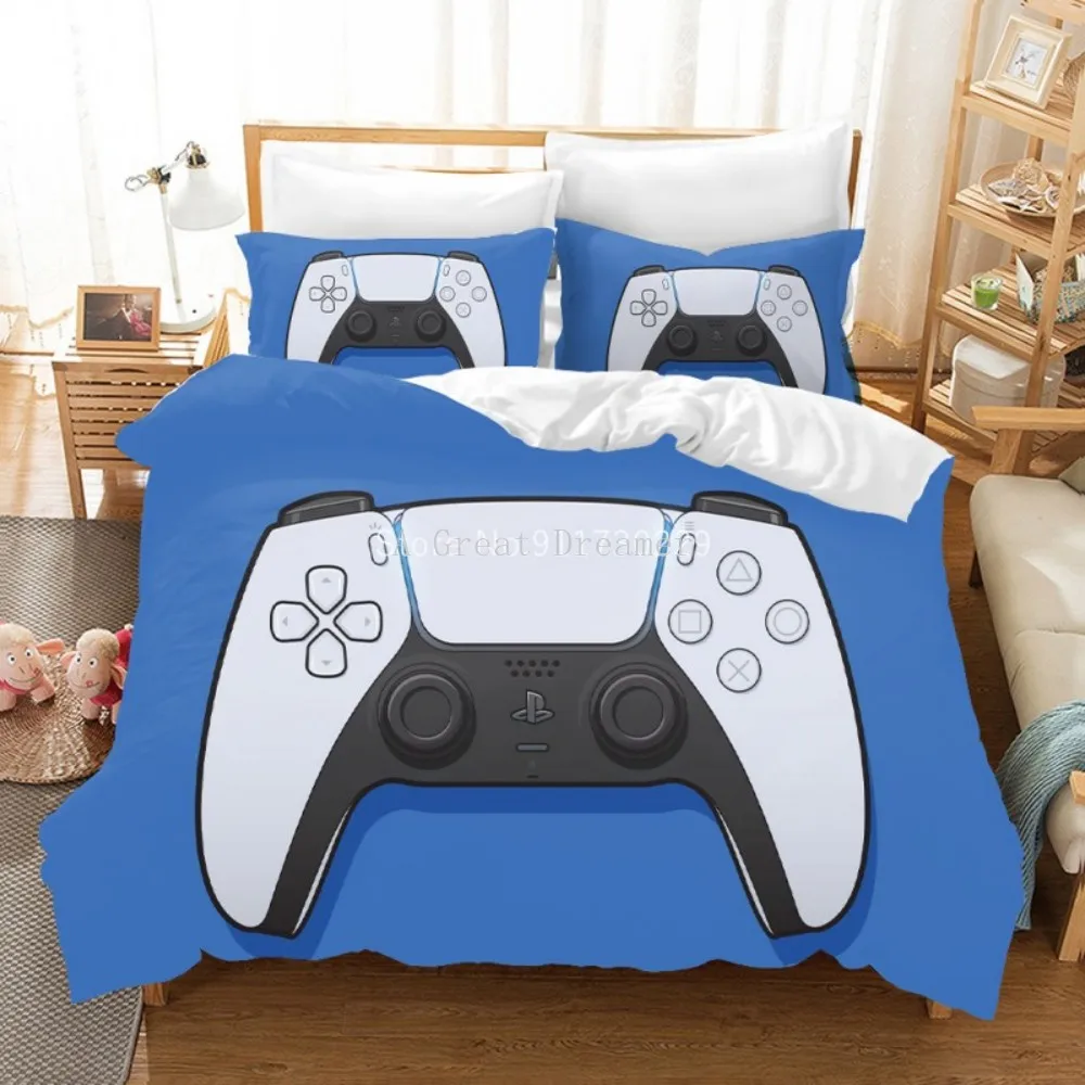 

Gamepad Bedding Set Game Duvet Cover Creative Black Comforter Bed Cover Set Queen Size Housse De Couette Bedclothes 2/3pcs