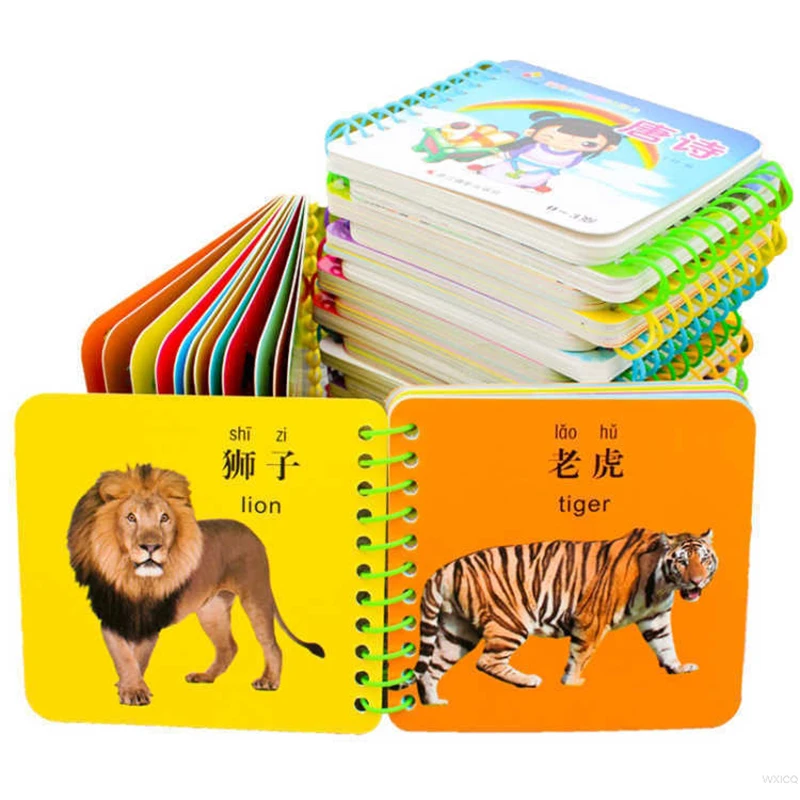 

Baby Early Education Books Tear Not Rotten Cards Enlightenment Education Books Children Cognitive Literacy Cards