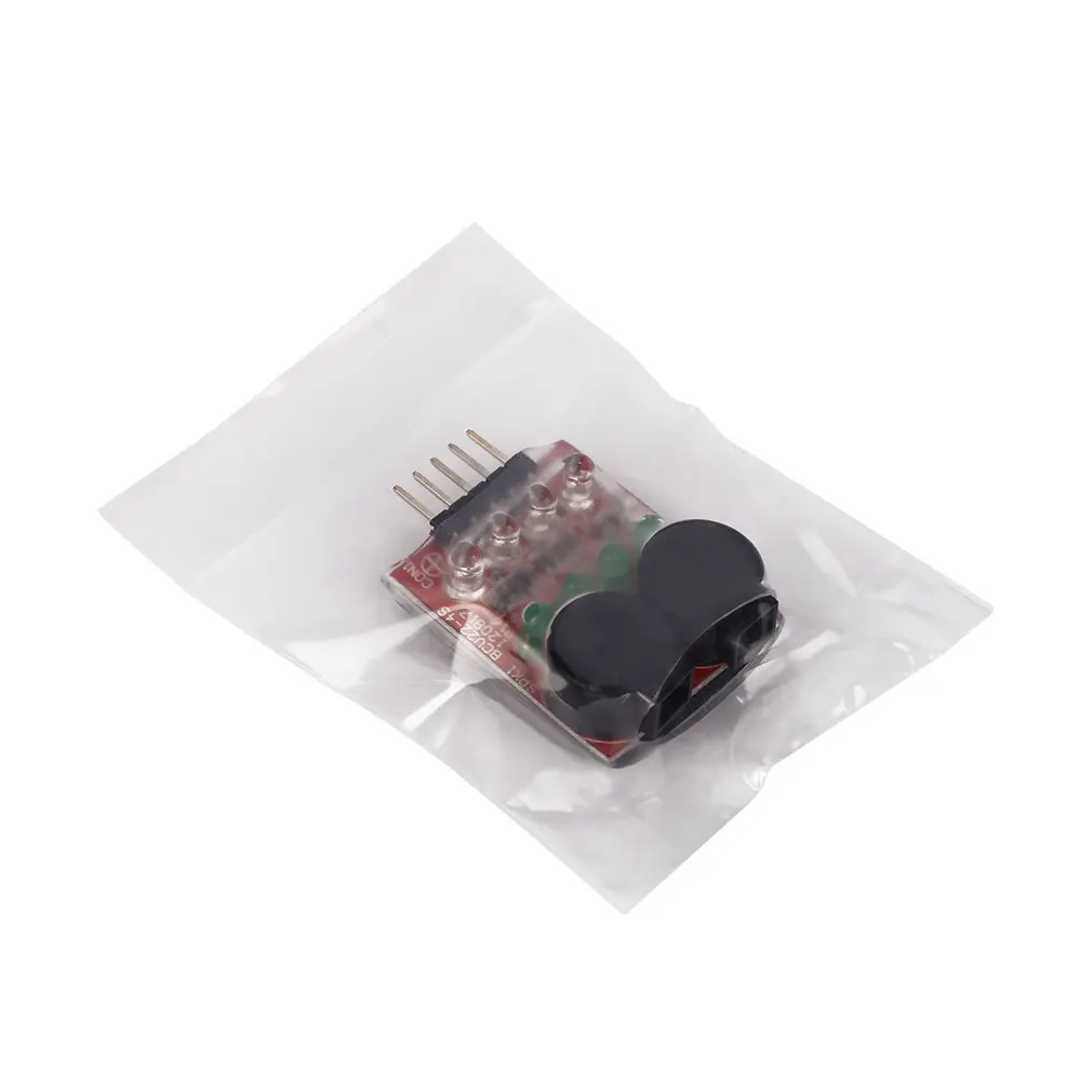 ACEHE 1 шт. 7,4 V-14,8 V 2 S-4 S сотовый Lipo Батарея оповещение о низком напряжении зуммер Двойной Динамик светодиодный индикатор Прямая