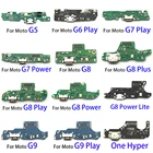 Док-разъем зарядный порт гибкий кабель для Motorola Moto G3 G5 G4 G6 G7 G8 G9 Play Plus One Hyper Macro Fusion Power Lite Flex