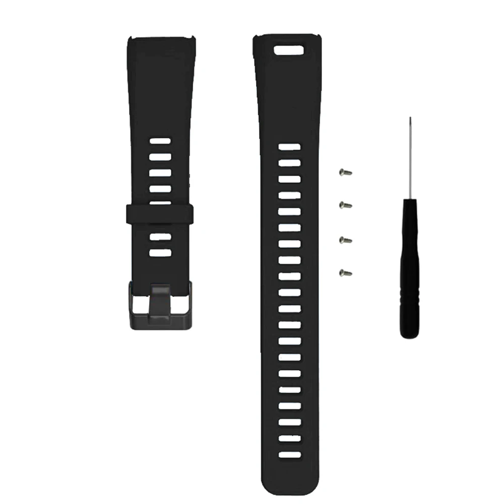 Smart Band Replacement Silicone Strap Smart Watch Wristband For Garmin Vivosmart HR with Removal Tool