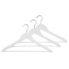 VETTA Набор вешалок деревянных, 3 шт, 45см, цвет белый