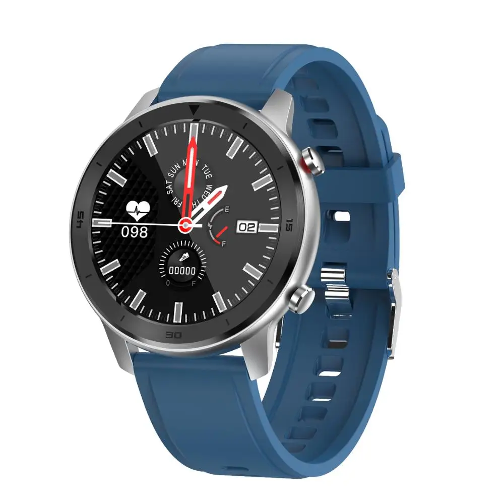 Blue Torntisc DT78 Смарт-часы для мужчин полный сенсорный экран для сердечного ритма кровяное давление кислородный монитор для huawei телефон часы GT 2 Smartwatch - Цвет: Blue