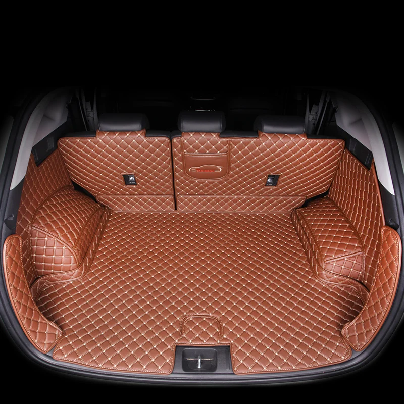 Кожаный коврик для багажника автомобиля подходит hyundai Tucson 2014 2017 2018 2019 2020 Suv