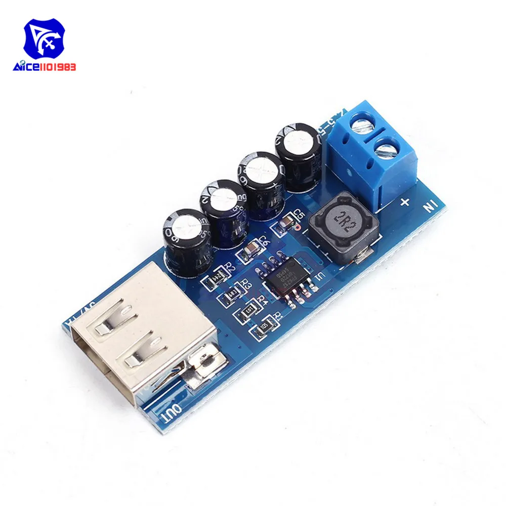 Модуль повышения мощности 5 В 1 А постоянного тока с USB зарядкой литиевым